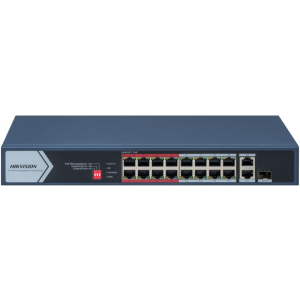 Hikvision DS-3E1318P-EI/M 16 Port POE Switch